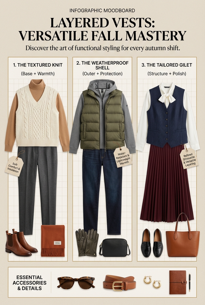 Layered Vests For Versatile Fall Weather A Stylish And Functional Must Have - photo 4