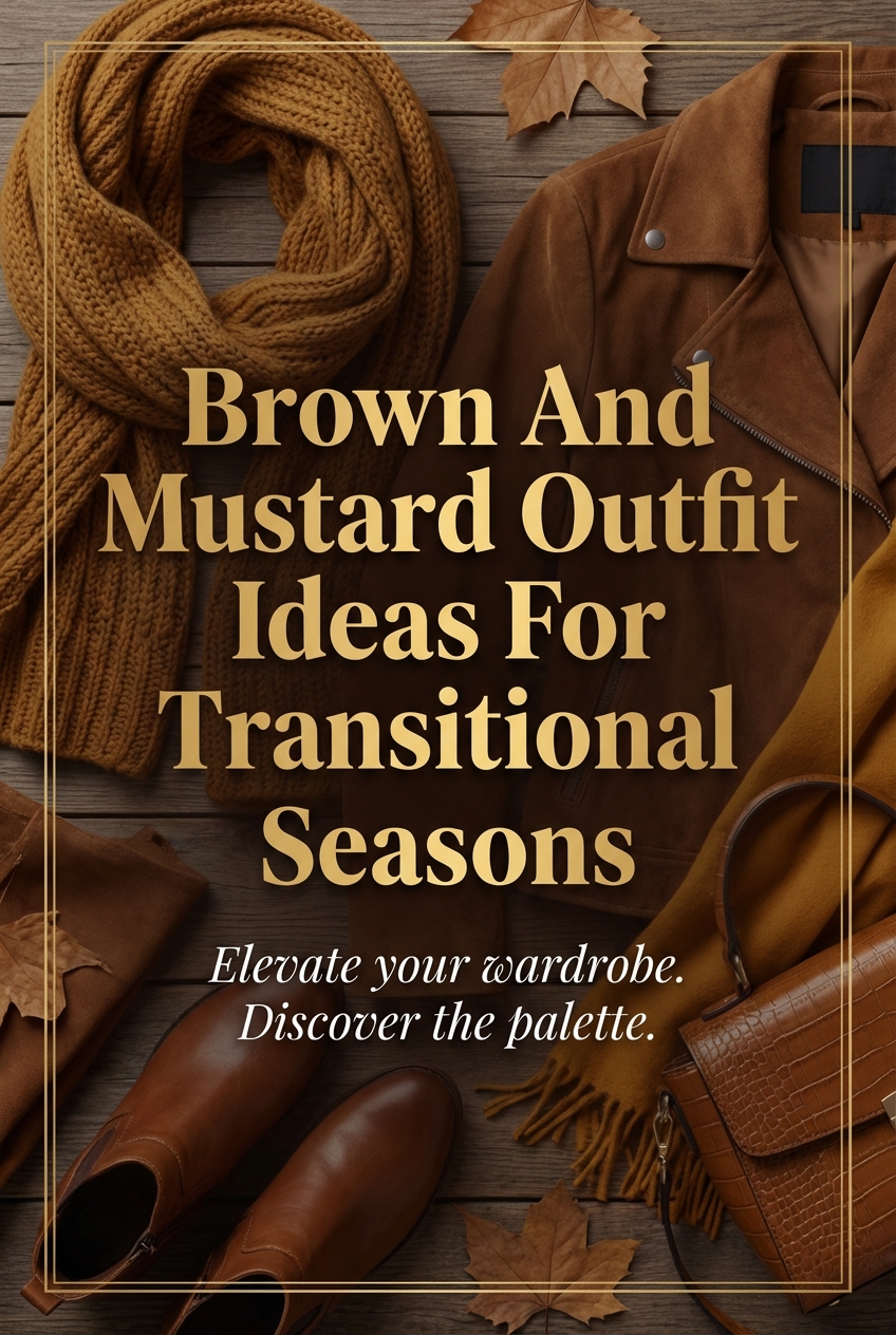Brown And Mustard Outfit Ideas For Transitional Seasons - photo 2