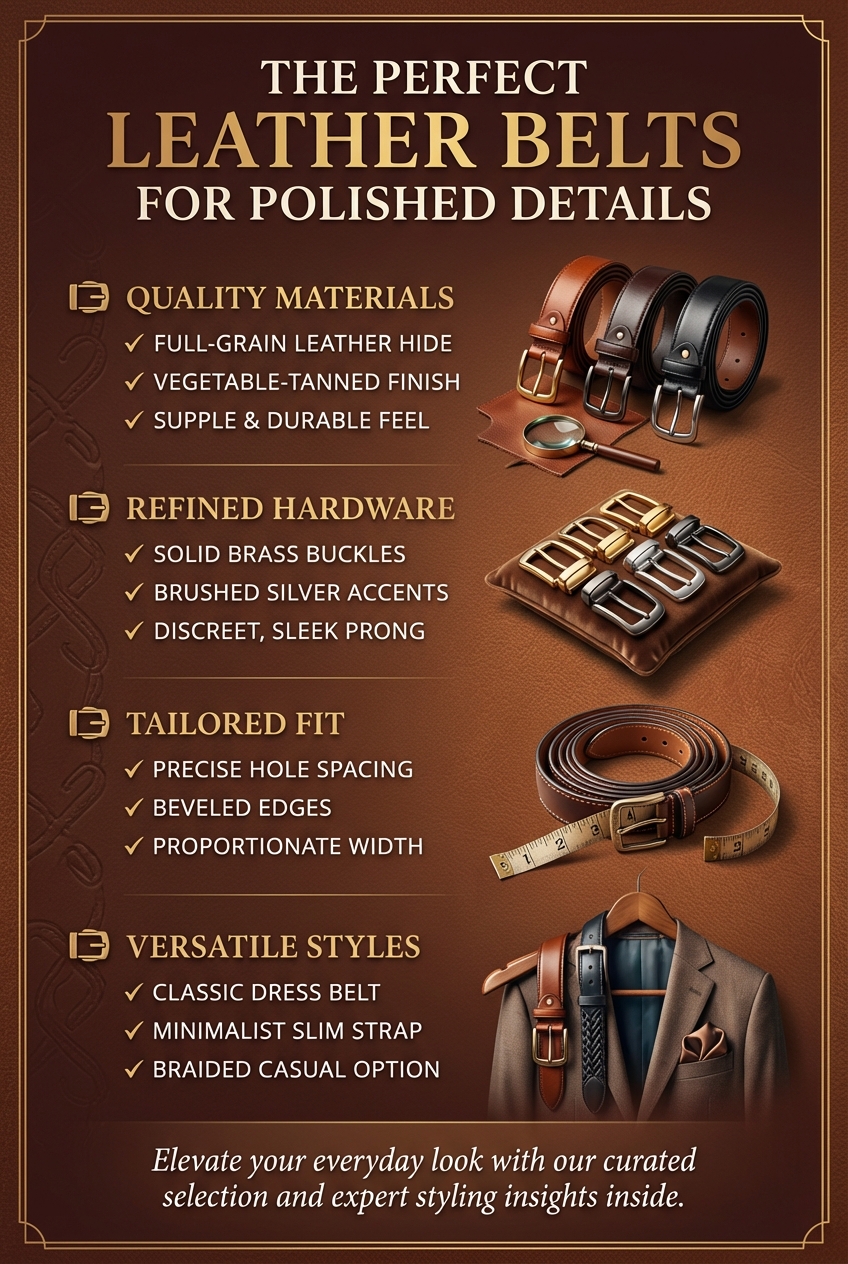 The Perfect Leather Belts For Polished Details - photo 5