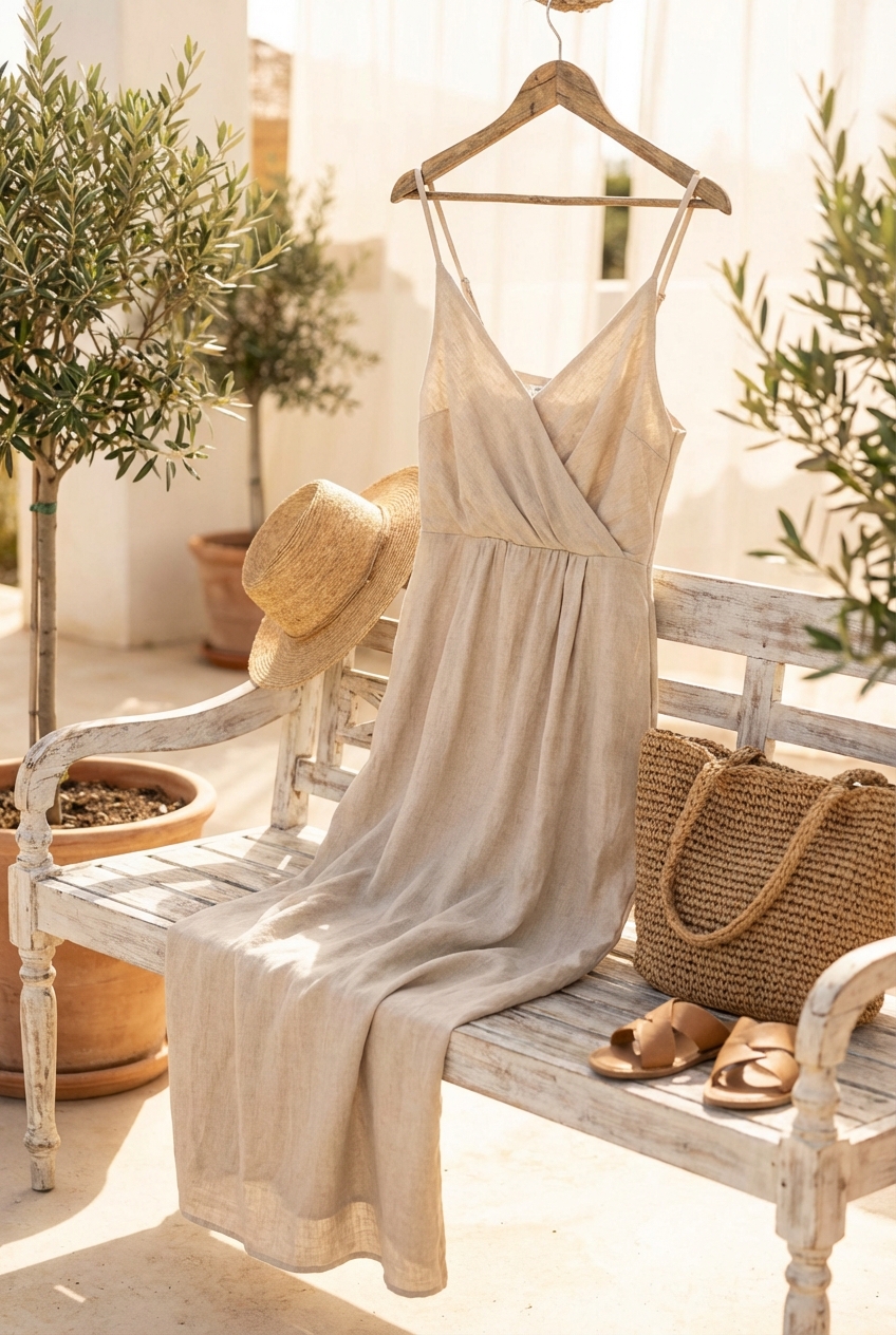 Breezy Linen Dresses For Hot Summer Days