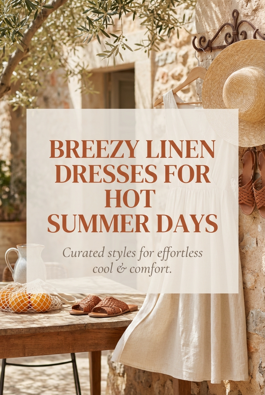 Breezy Linen Dresses For Hot Summer Days - photo 2