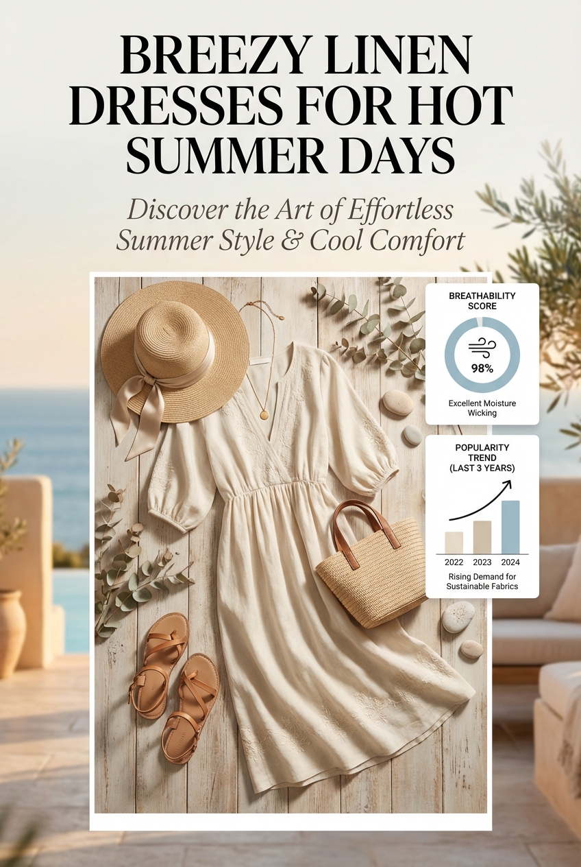 Breezy Linen Dresses For Hot Summer Days - photo 3