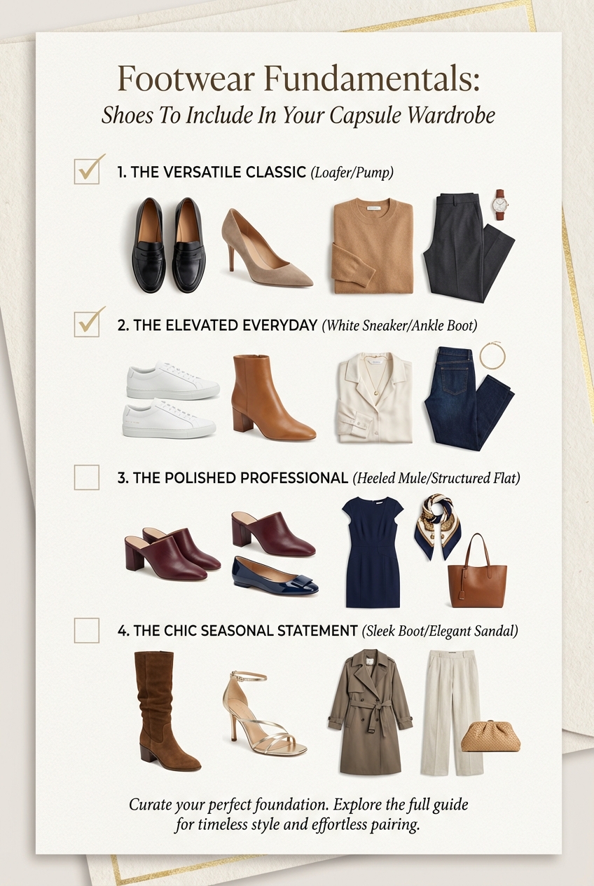 Footwear Fundamentals Shoes To Include In Your Capsule Wardrobe - photo 5