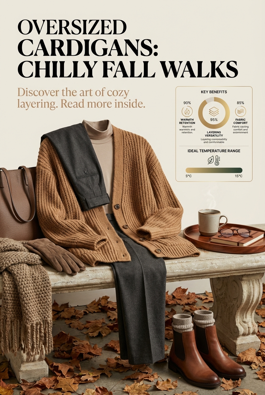 Oversized Cardigans For Chilly Fall Walks - photo 3