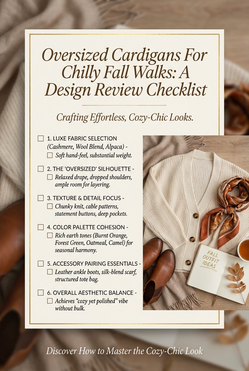Oversized Cardigans For Chilly Fall Walks - photo 5