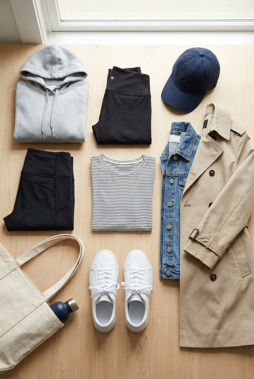 Capsule Wardrobe For The Sporty Chic Look Effortlessly Cool Comfortable And Stylish