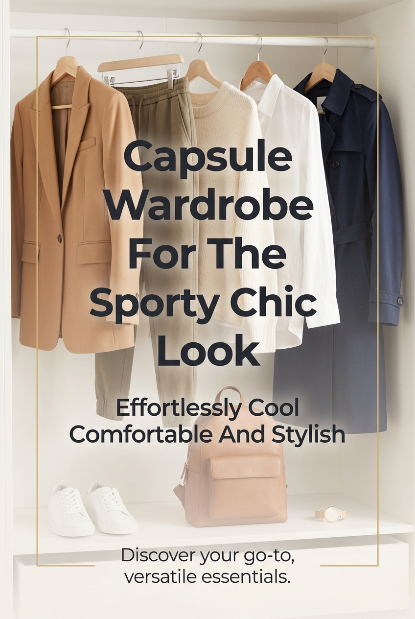 Capsule Wardrobe For The Sporty Chic Look Effortlessly Cool Comfortable And Stylish - photo 2