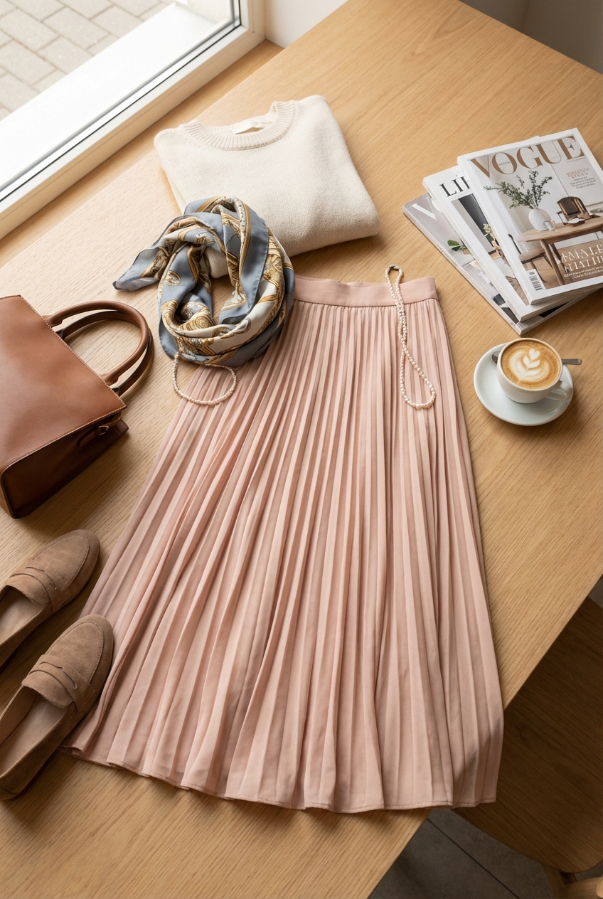 Classic Midi Skirts For Feminine Elegance