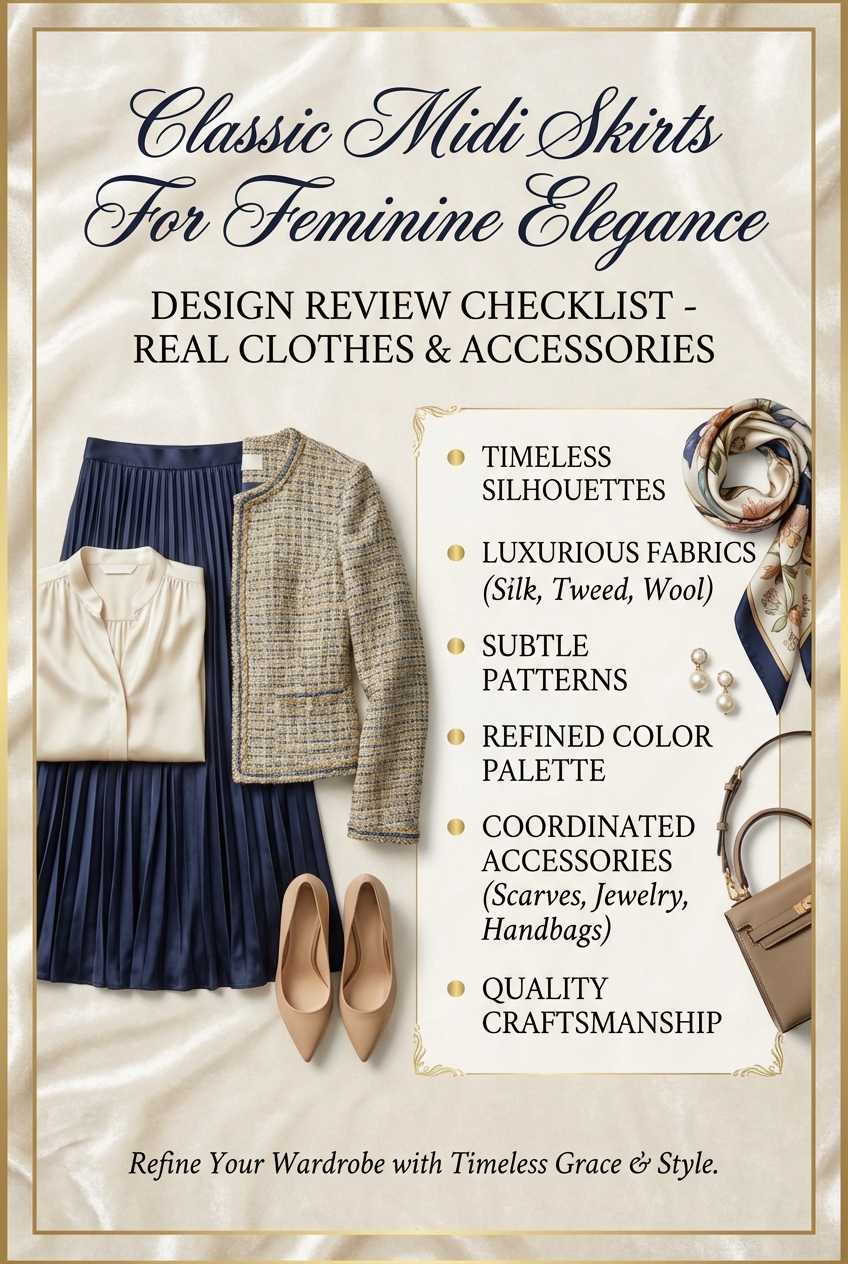 Classic Midi Skirts For Feminine Elegance - photo 5