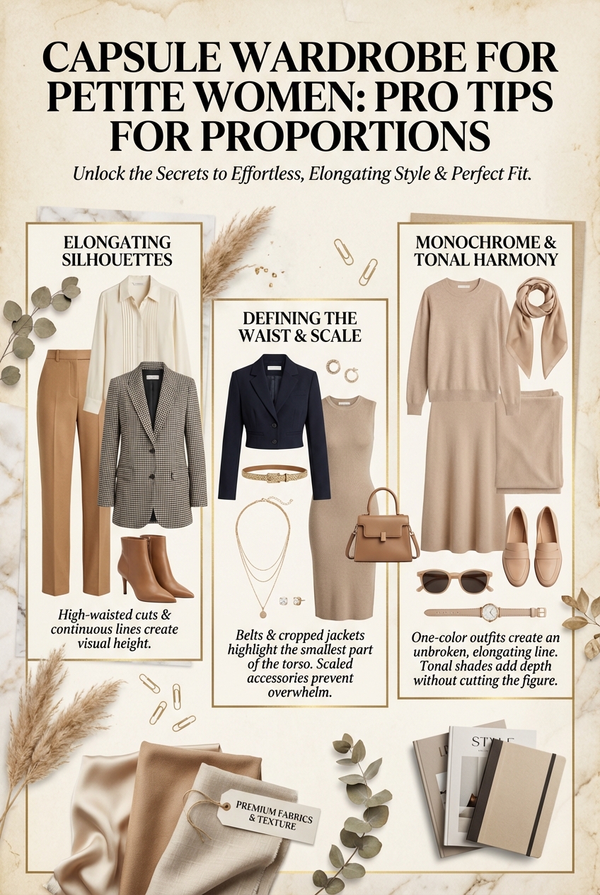 Capsule Wardrobe For Petite Women Pro Tips For Proportions - photo 4