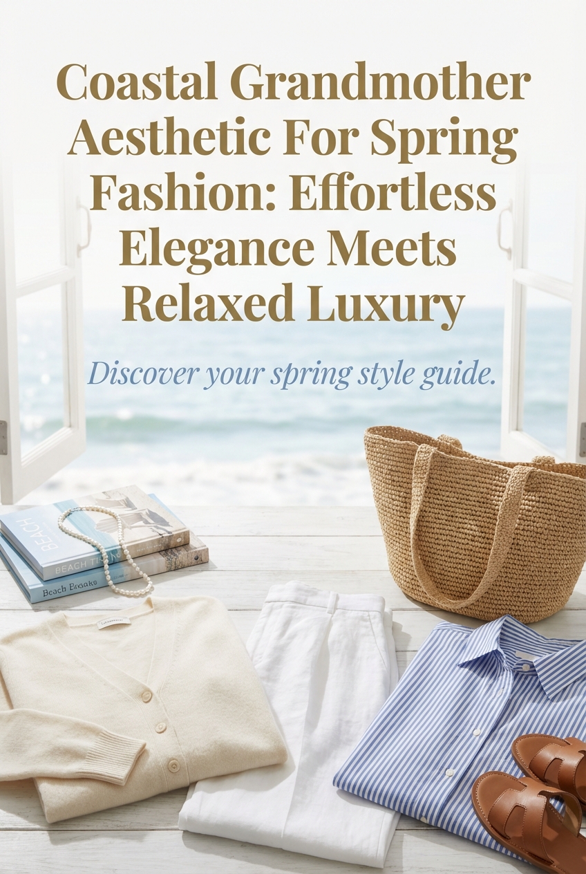 Coastal Grandmother Aesthetic For Spring Fashion Effortless Elegance Meets Relaxed Luxury - photo 2
