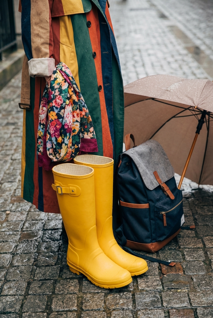 Stylish Raincoats For Wet Spring Commutes