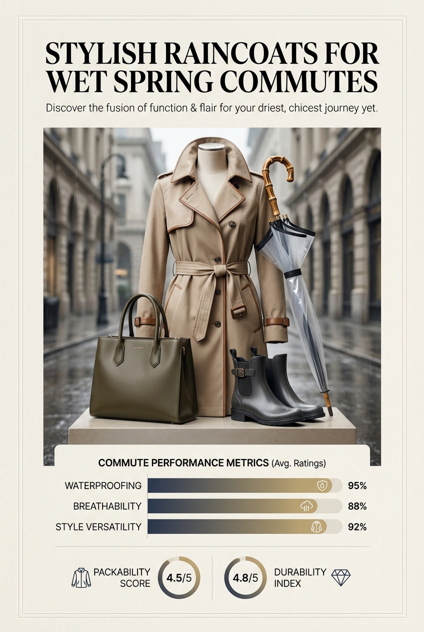 Stylish Raincoats For Wet Spring Commutes - photo 3