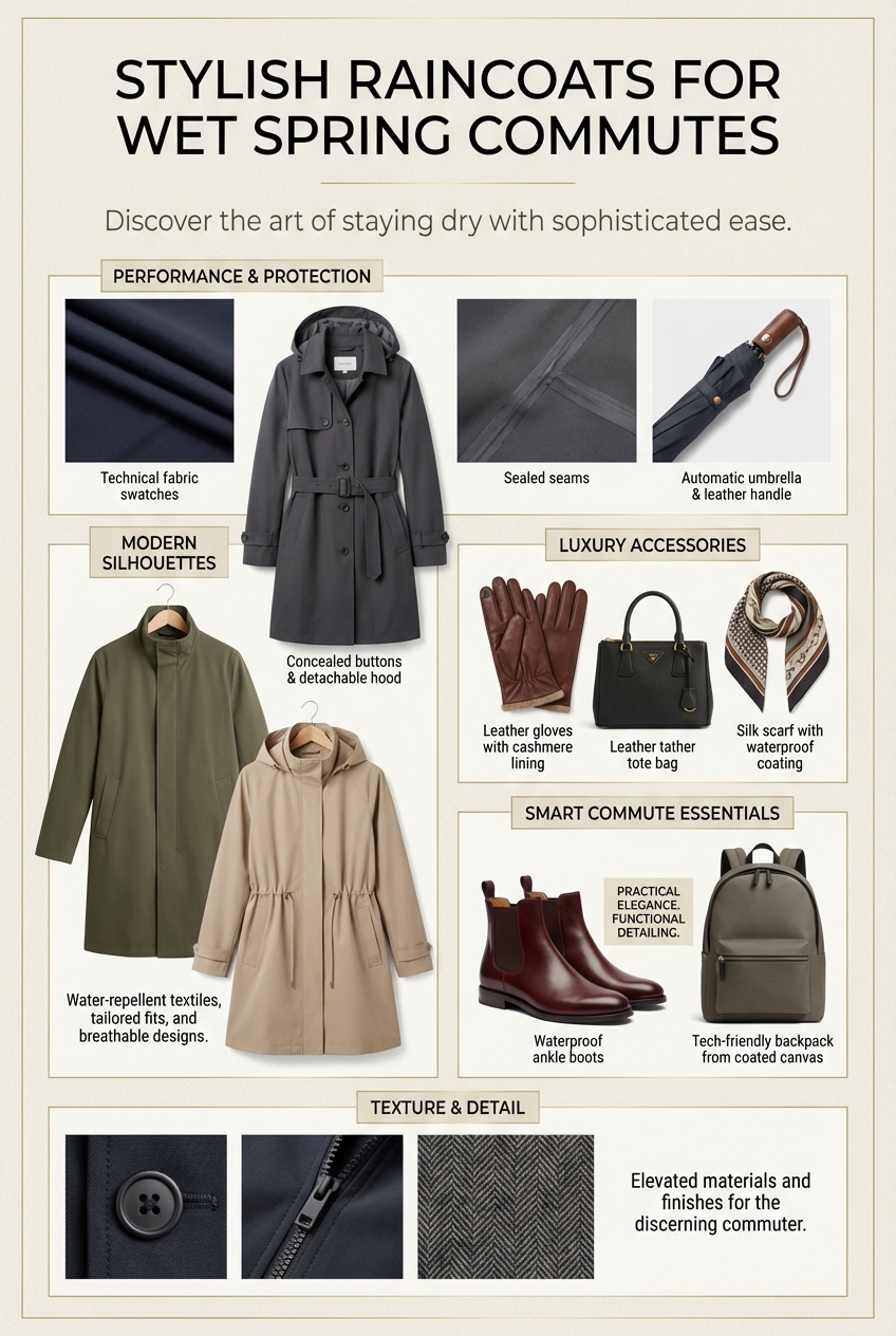 Stylish Raincoats For Wet Spring Commutes - photo 4