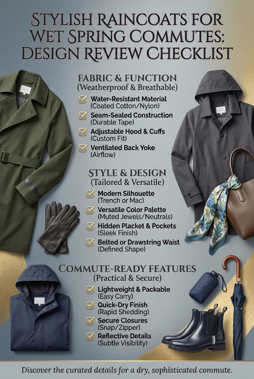 Stylish Raincoats For Wet Spring Commutes - photo 5