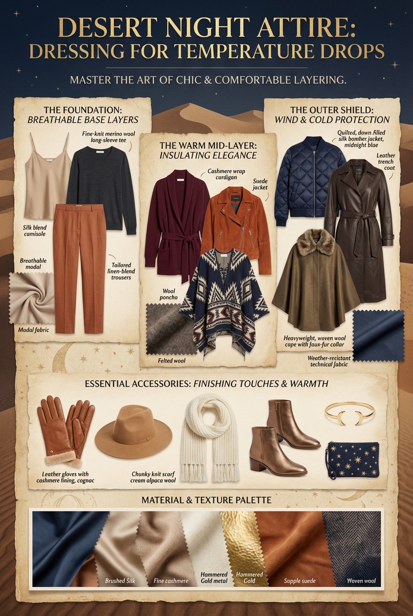 Desert Night Attire Dressing For Temperature Drops - photo 4