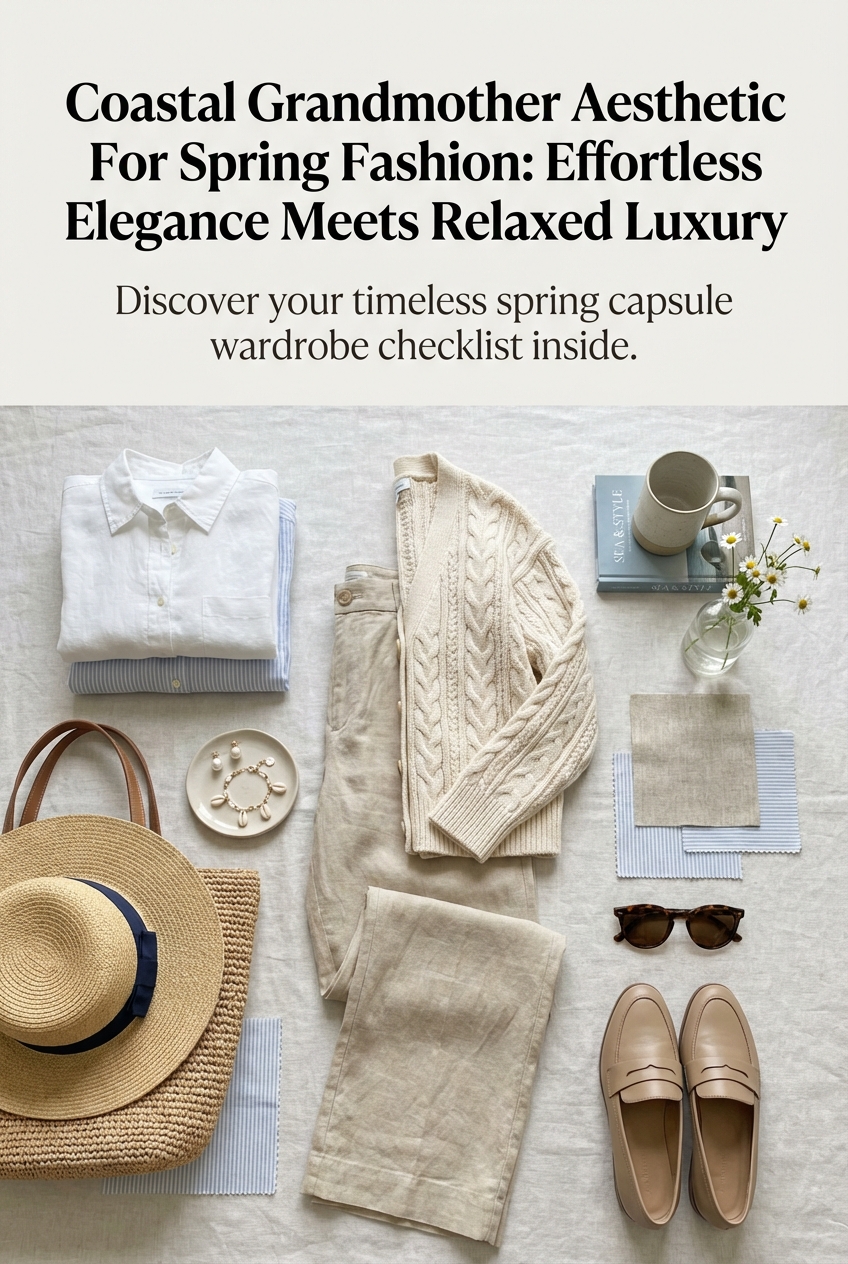 Coastal Grandmother Aesthetic For Spring Fashion Effortless Elegance Meets Relaxed Luxury - photo 4