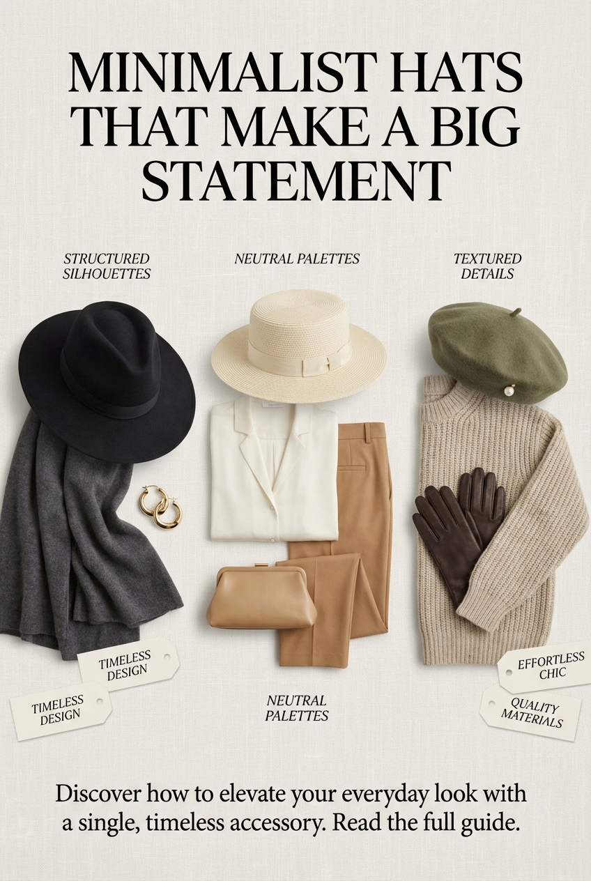Minimalist Hats That Make A Big Statement - photo 4