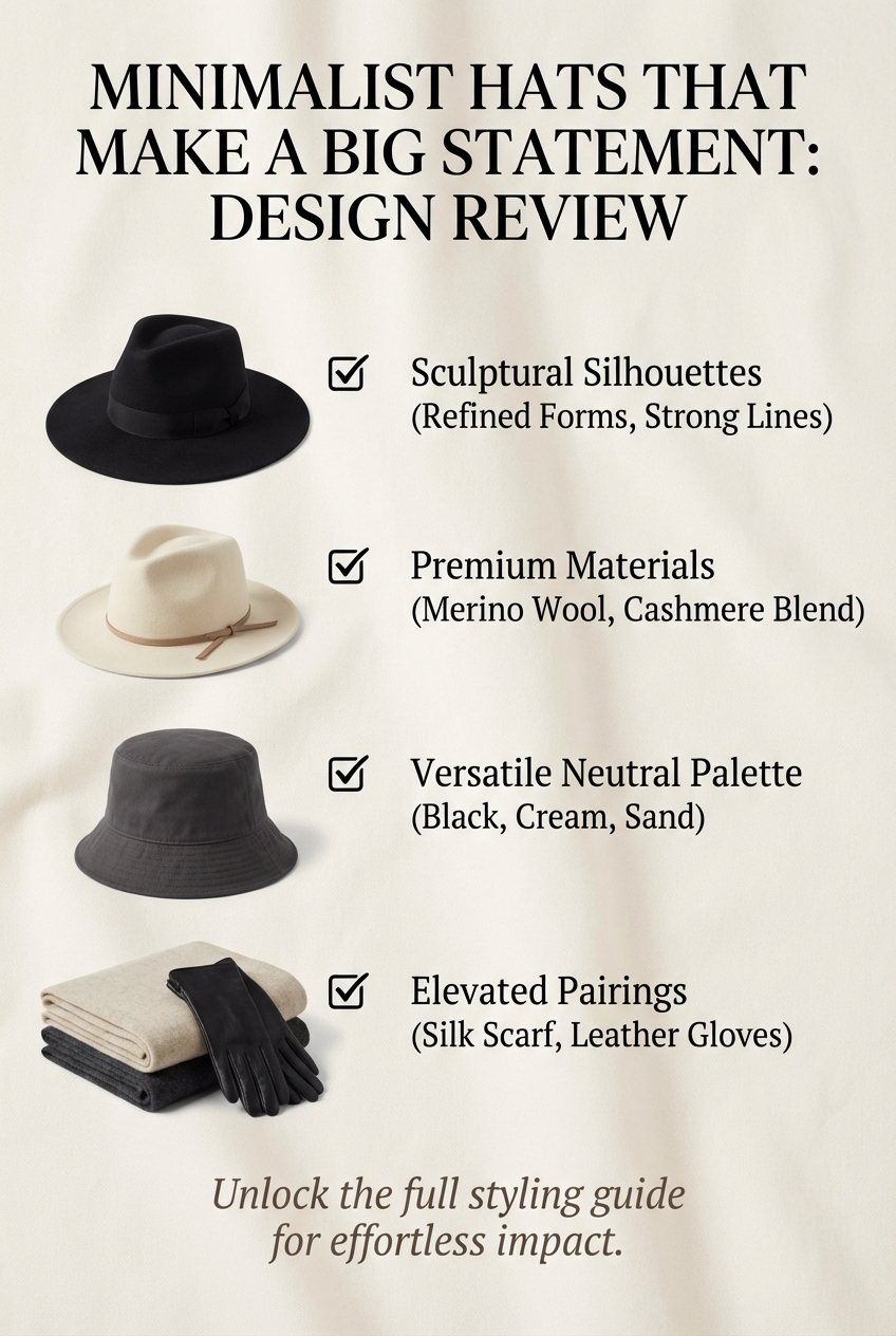 Minimalist Hats That Make A Big Statement - photo 5