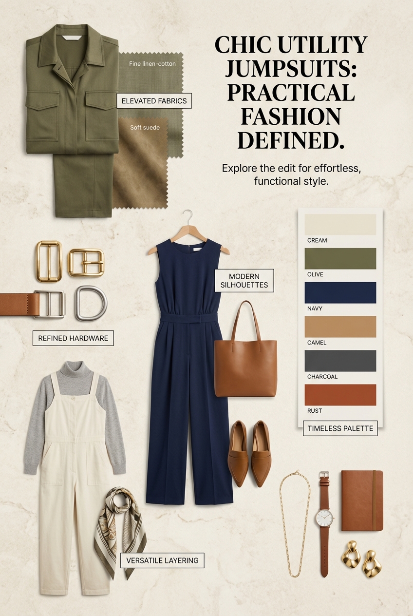 Chic Utility Jumpsuits For Practical Fashion - photo 4