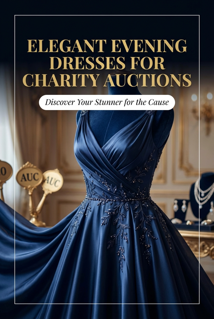 Elegant Evening Dresses For Charity Auctions - photo 2