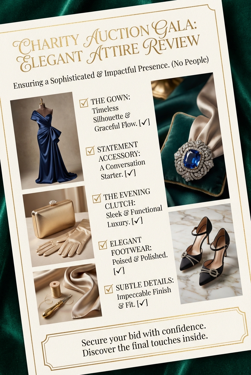 Elegant Evening Dresses For Charity Auctions - photo 5