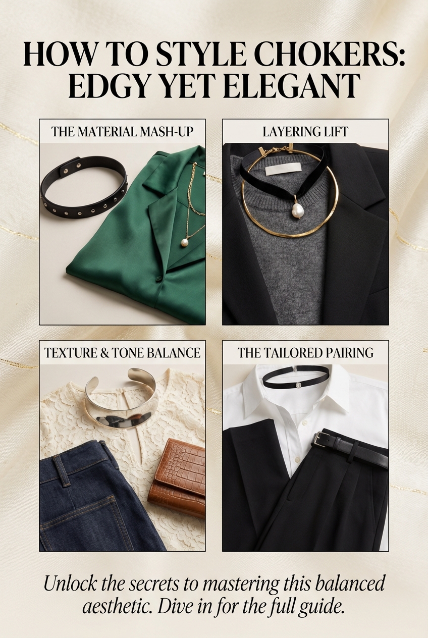 How To Style Chokers For An Edgy Yet Elegant Look - photo 4