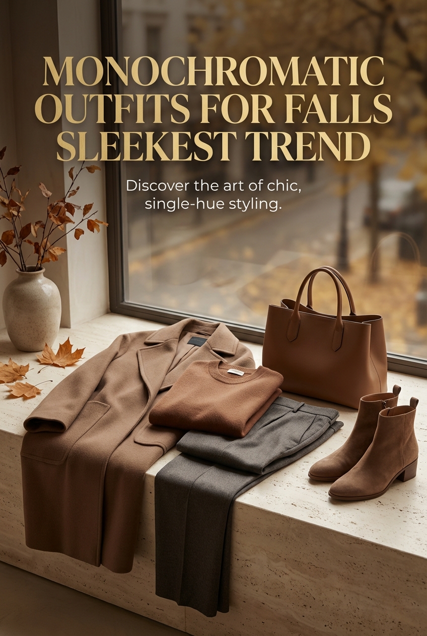 Monochromatic Outfits For Falls Sleekest Trend - photo 2