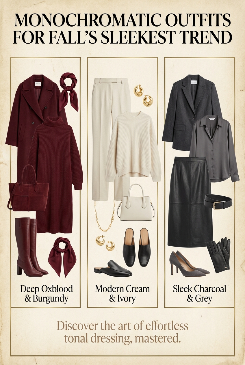 Monochromatic Outfits For Falls Sleekest Trend - photo 4