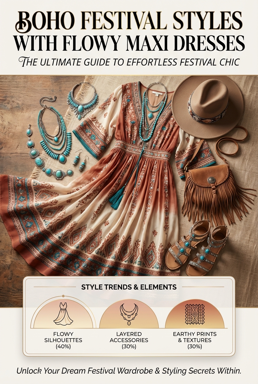 Boho Festival Styles With Flowy Maxi Dresses - photo 3