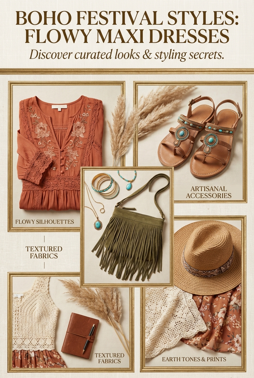 Boho Festival Styles With Flowy Maxi Dresses - photo 4
