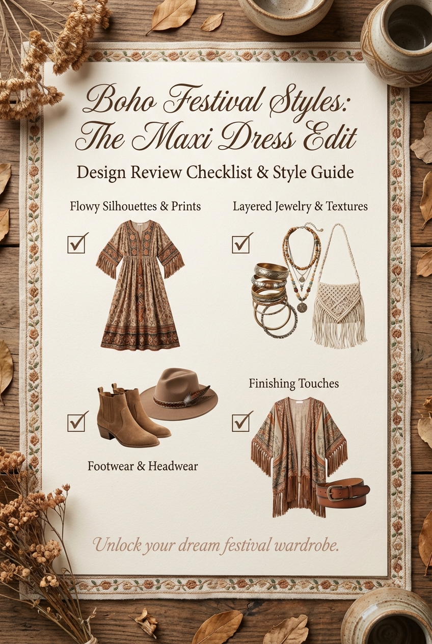 Boho Festival Styles With Flowy Maxi Dresses - photo 5