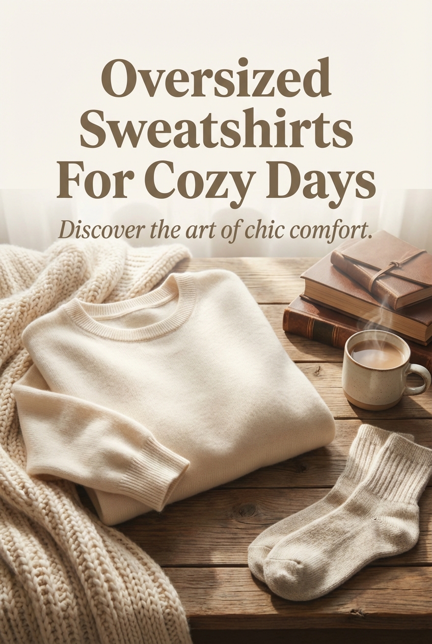 Oversized Sweatshirts For Cozy Days - photo 2