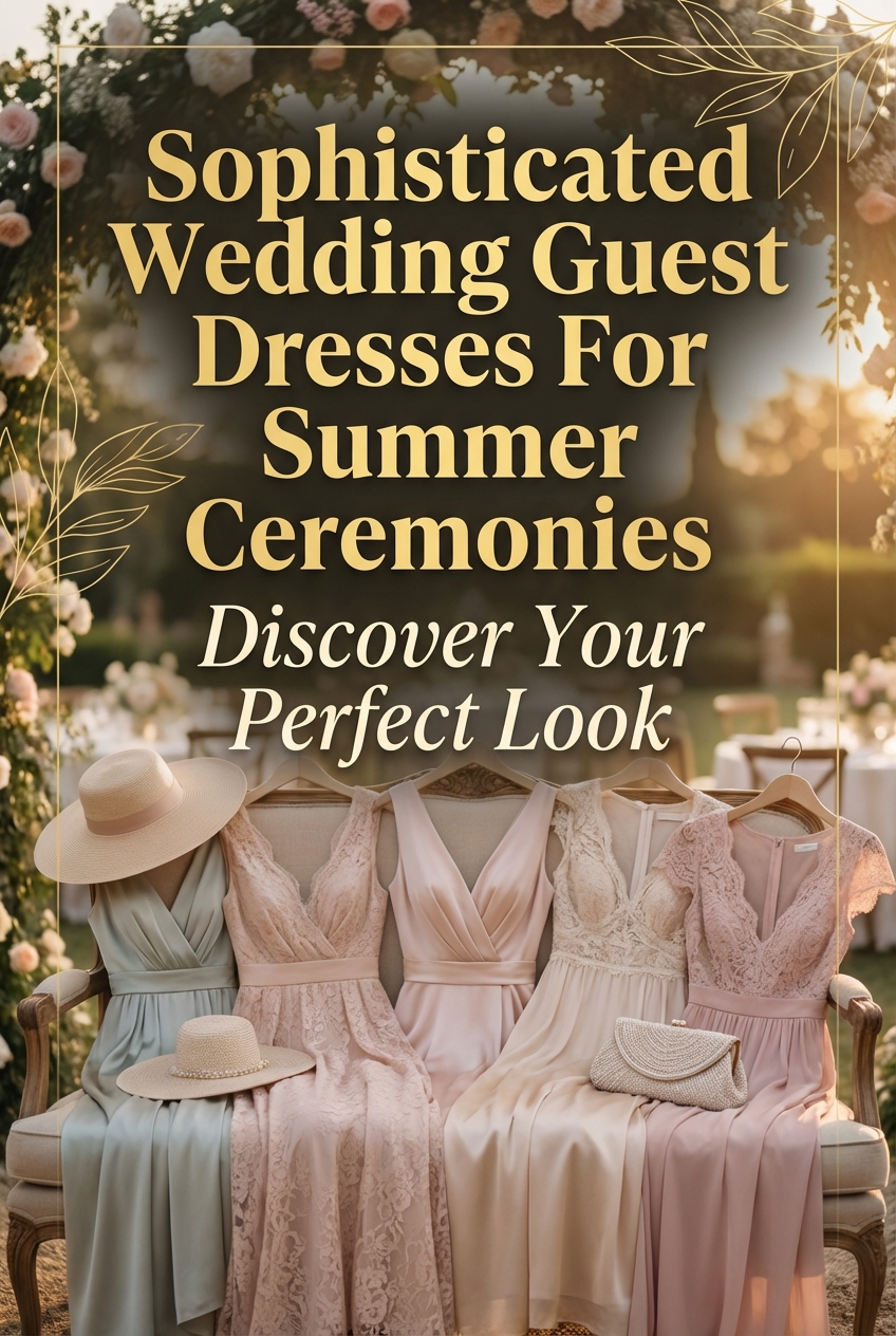Sophisticated Wedding Guest Dresses For Summer Ceremonies - photo 2