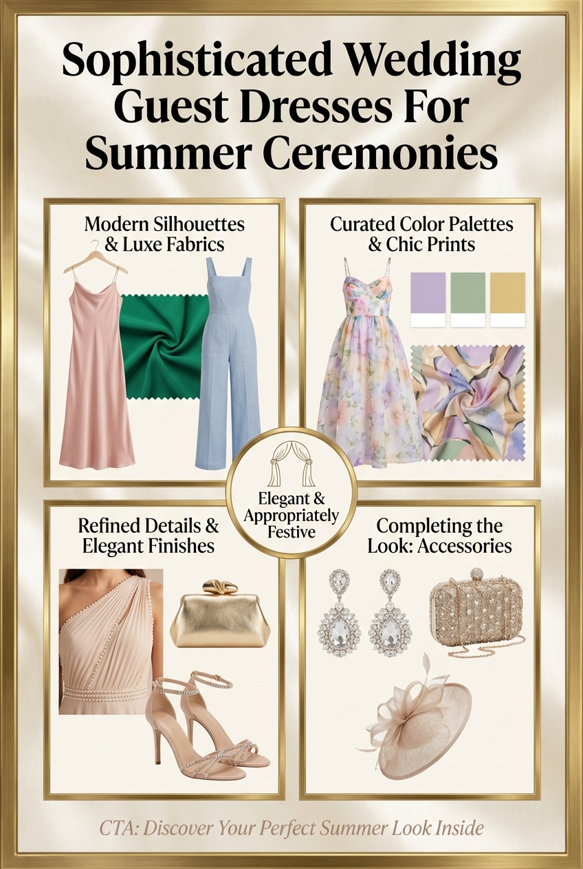 Sophisticated Wedding Guest Dresses For Summer Ceremonies - photo 4