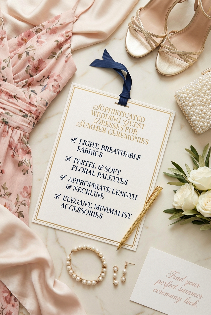 Sophisticated Wedding Guest Dresses For Summer Ceremonies - photo 5