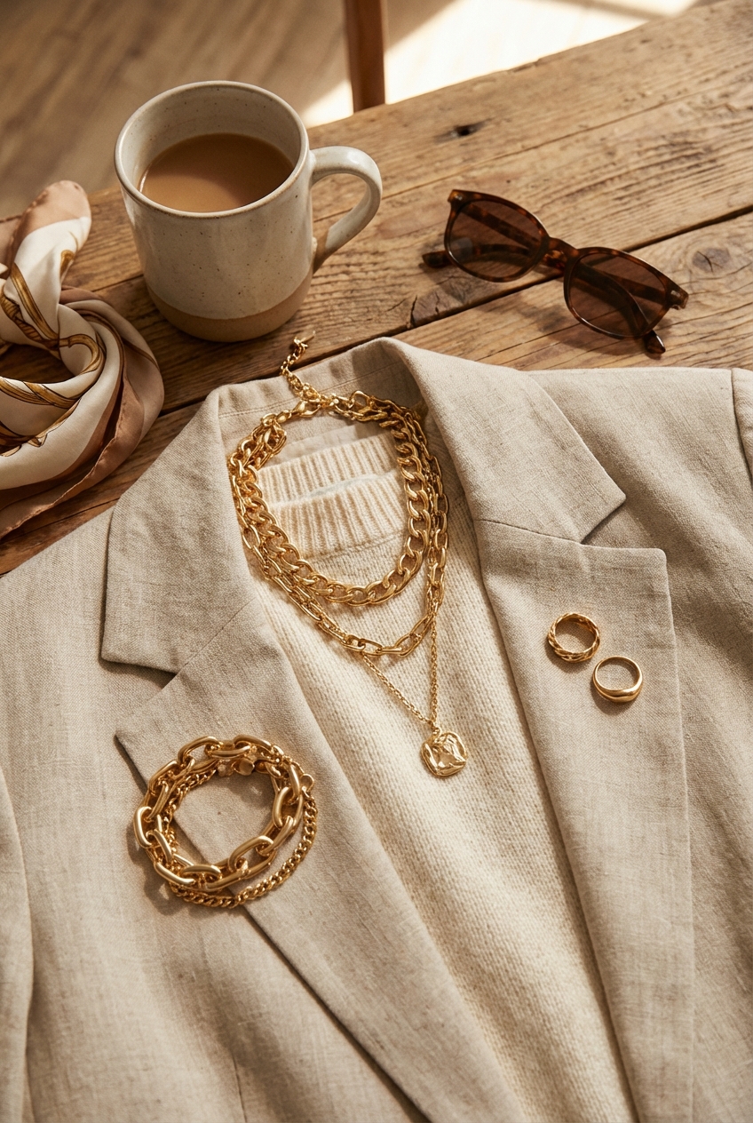 The Ultimate Guide To Styling Chunky Gold Jewelry