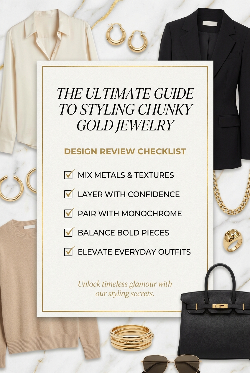 The Ultimate Guide To Styling Chunky Gold Jewelry - photo 5
