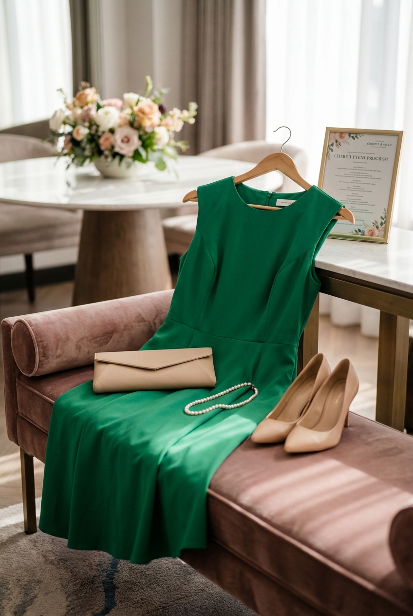Elegant A Line Dresses For Charity Luncheons