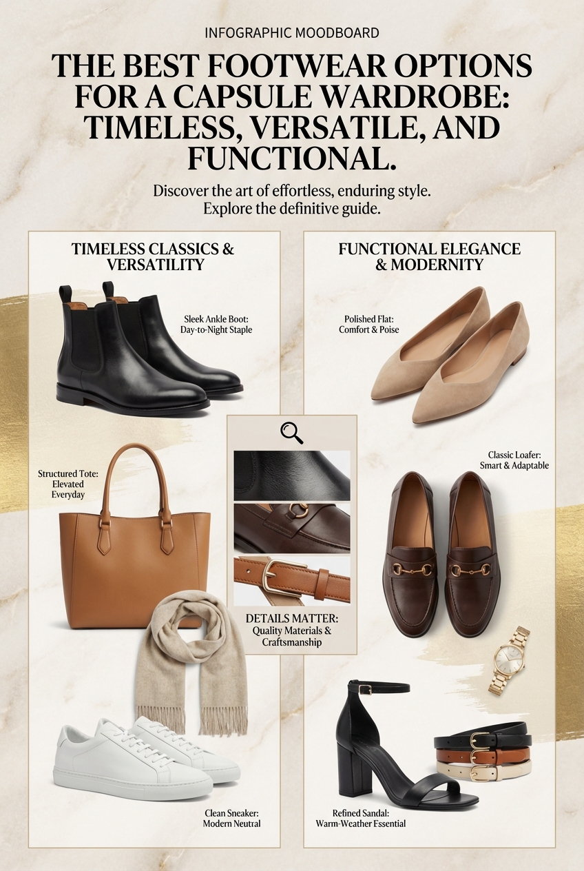 The Best Footwear Options For A Capsule Wardrobe Timeless Versatile And Functional - photo 4