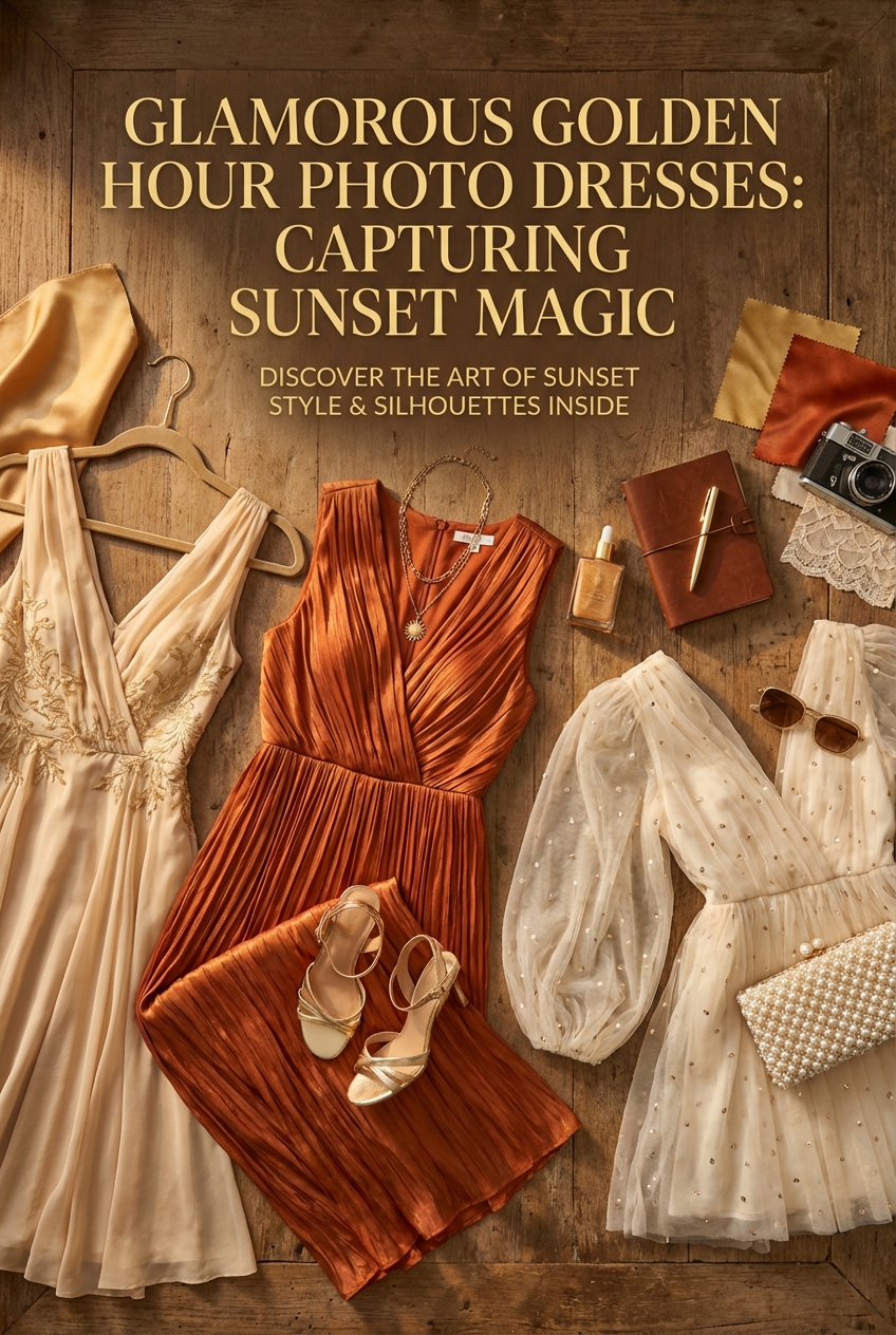 Glamorous Golden Hour Photo Dresses With Flowy Silhouettes Capturing The Magic Of Sunset Style - photo 4