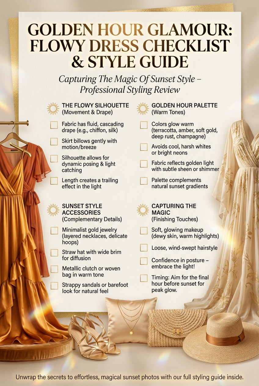 Glamorous Golden Hour Photo Dresses With Flowy Silhouettes Capturing The Magic Of Sunset Style - photo 5