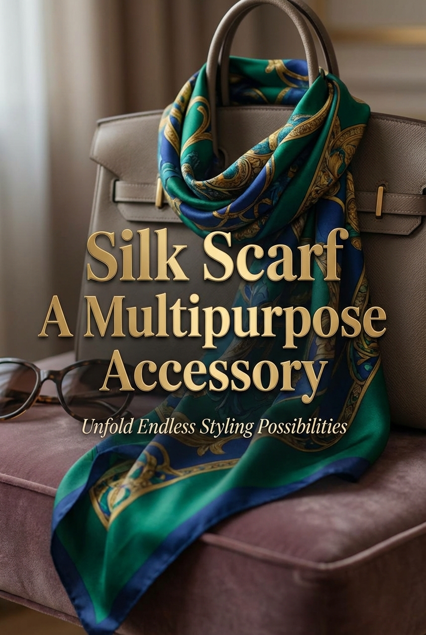 Silk Scarf A Multipurpose Accessory - photo 2
