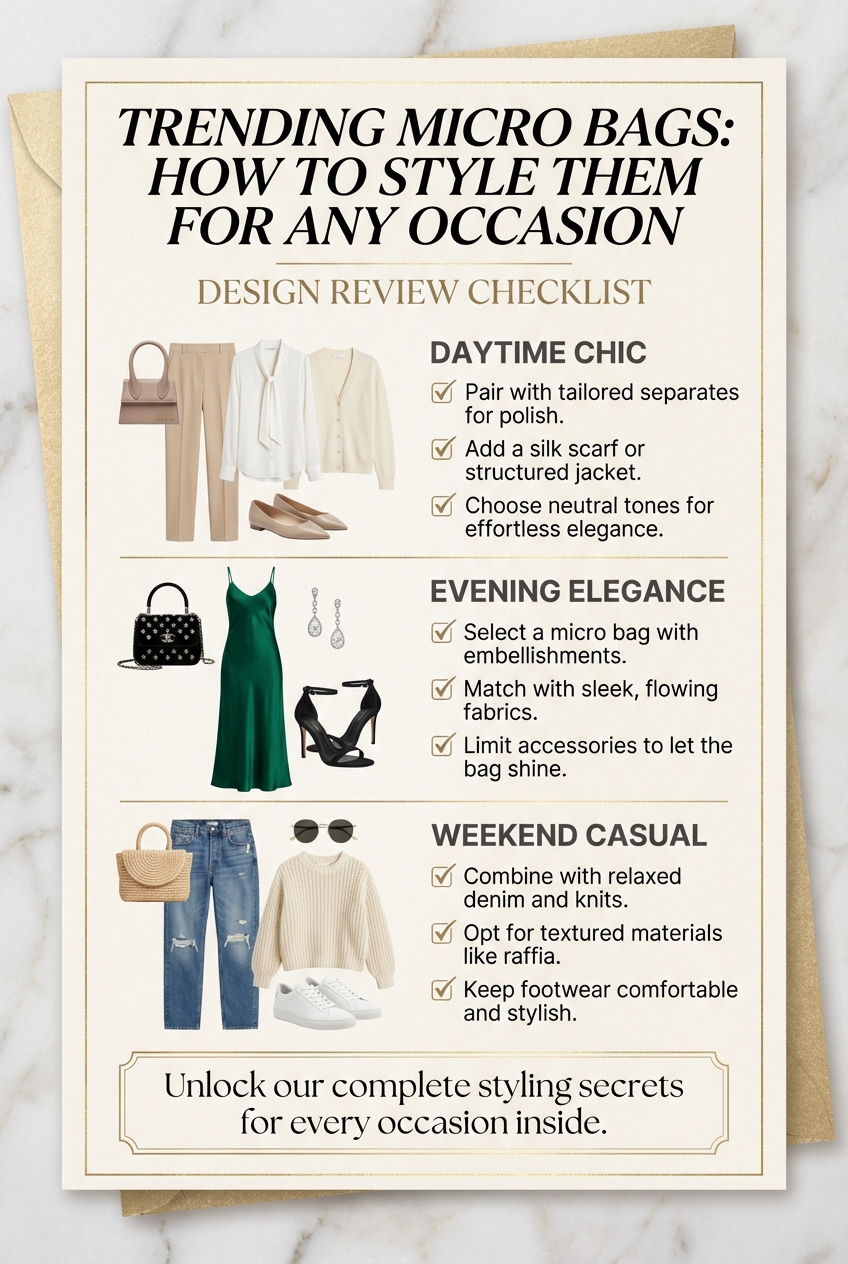 Trending Micro Bags How To Style Them For Any Occasion - photo 5
