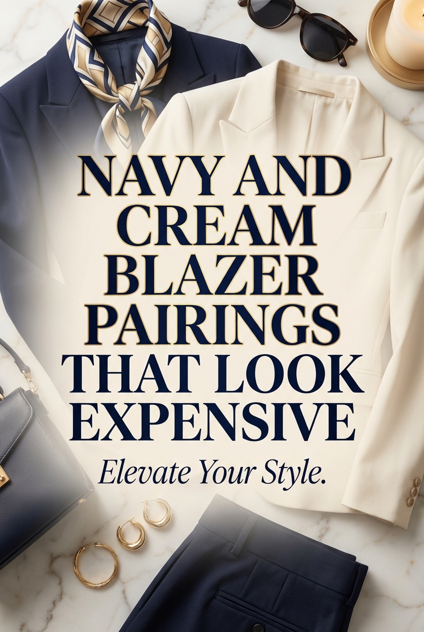 Navy And Cream Blazer Pairings That Look Expensive - photo 2