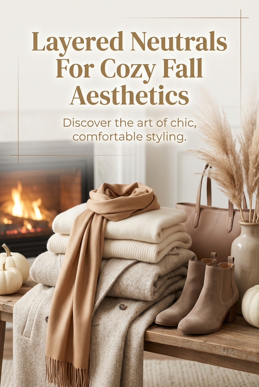 Layered Neutrals For Cozy Fall Aesthetics - photo 2