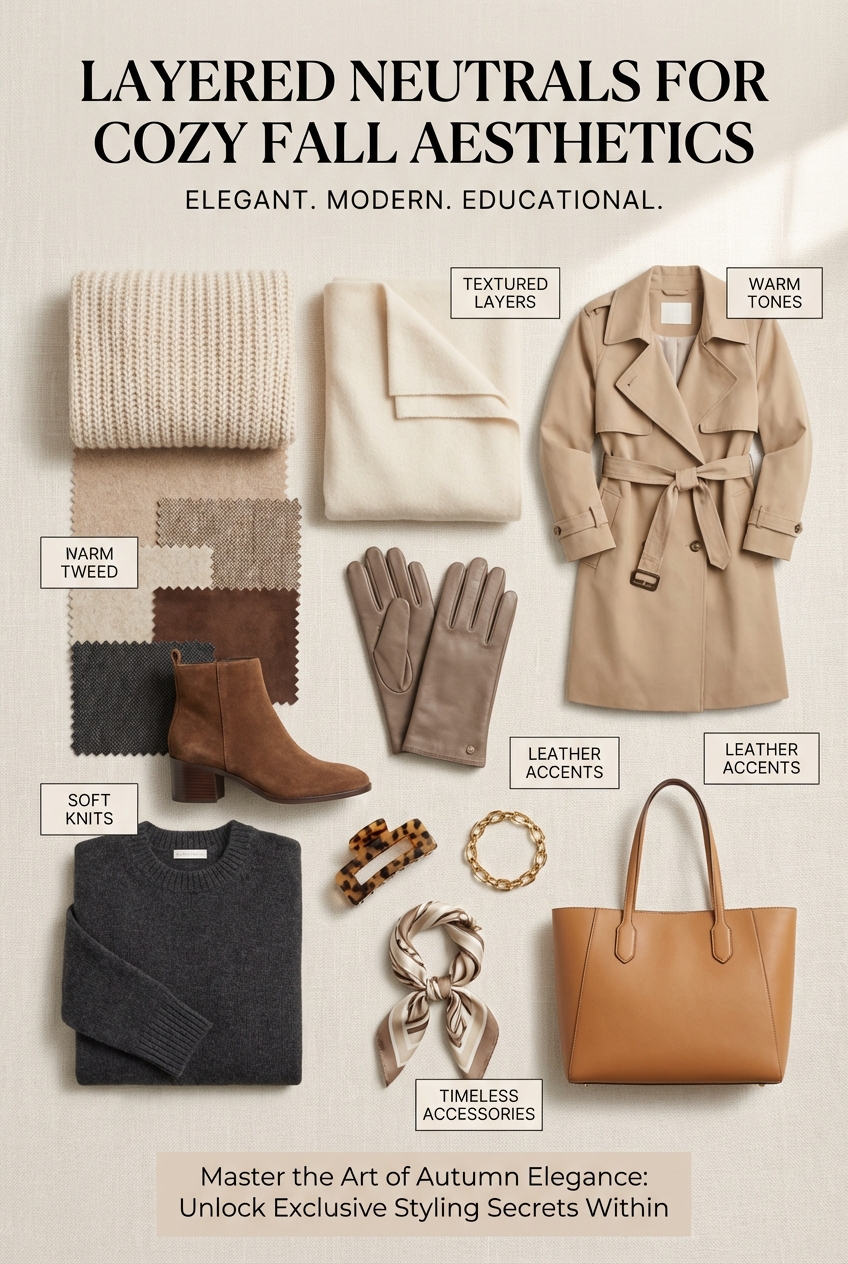 Layered Neutrals For Cozy Fall Aesthetics - photo 4