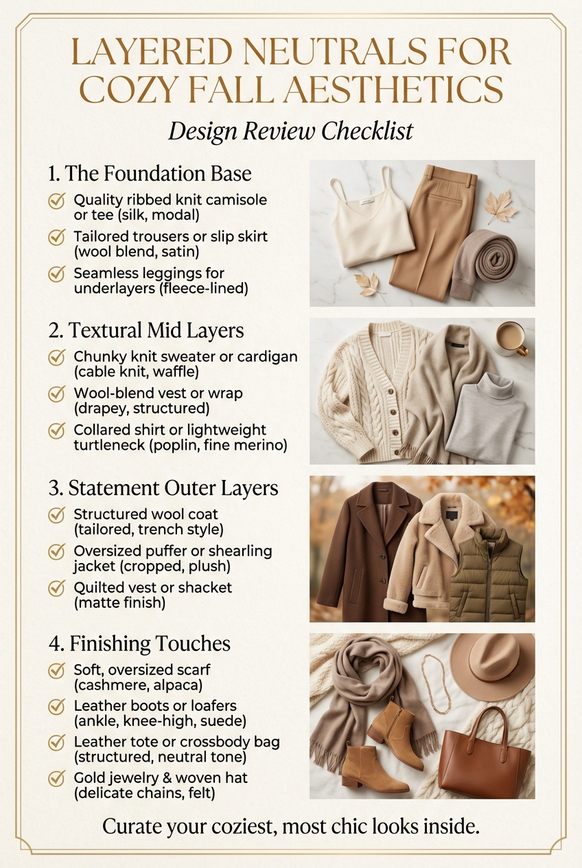 Layered Neutrals For Cozy Fall Aesthetics - photo 5