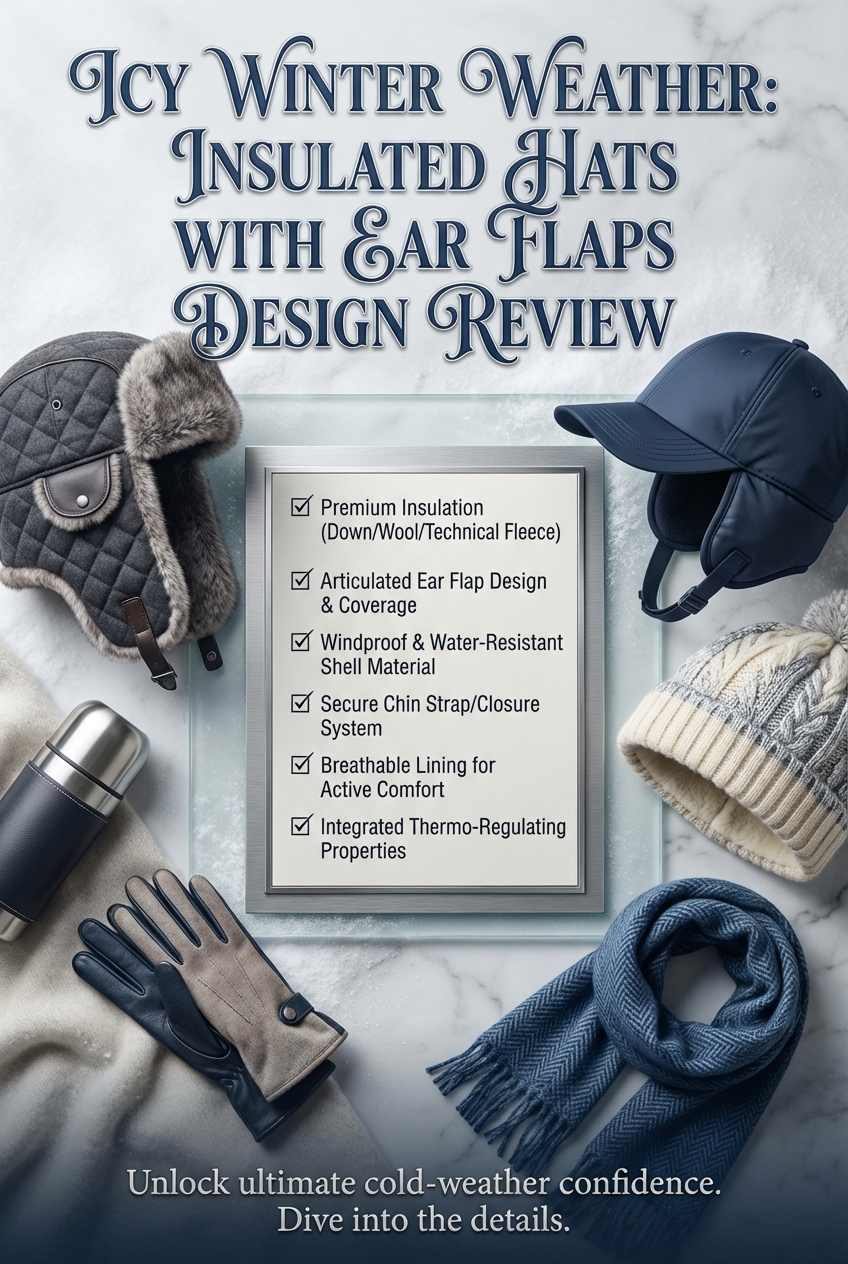 Insulated Hats With Ear Flaps For Icy Winter Weather - photo 5