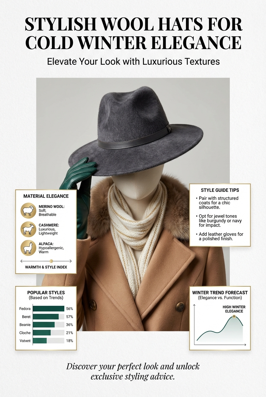 Stylish Wool Hats For Cold Winter Elegance - photo 3